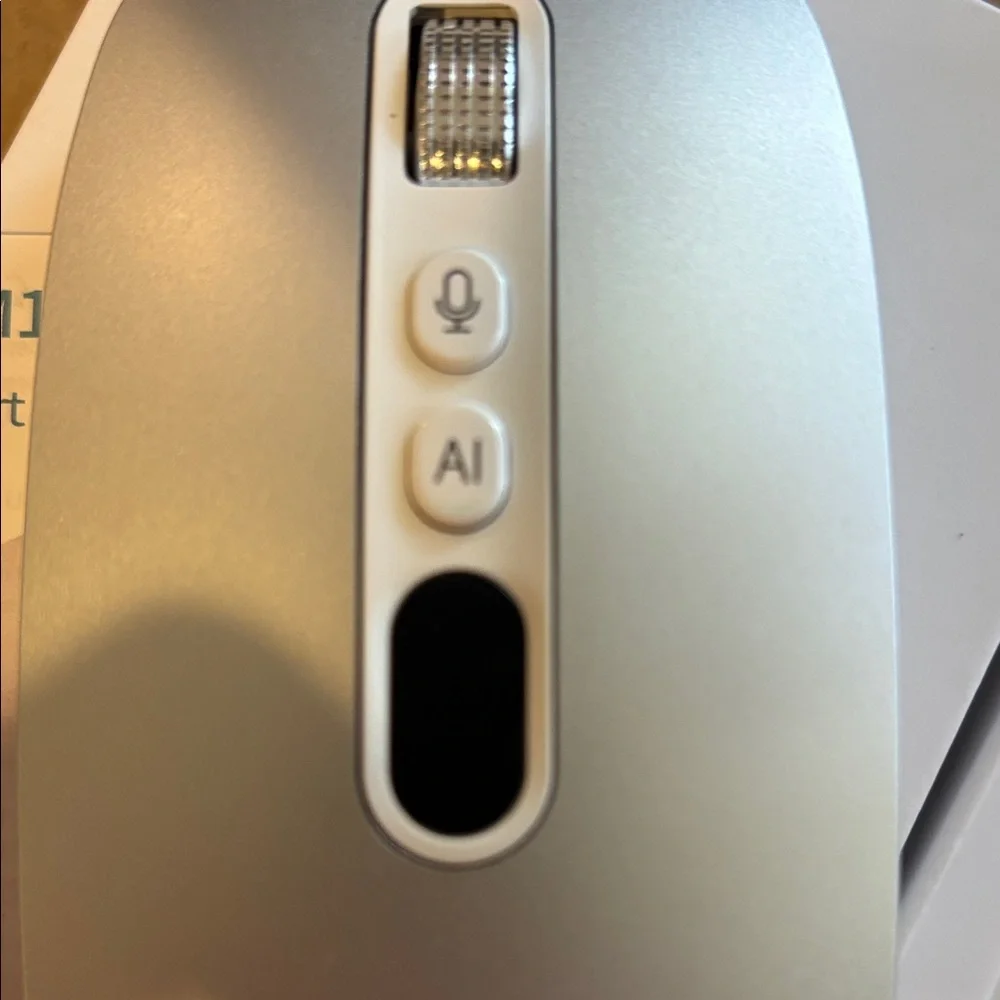 M191-Pro Smart Voice Wireless Mouse - Silver